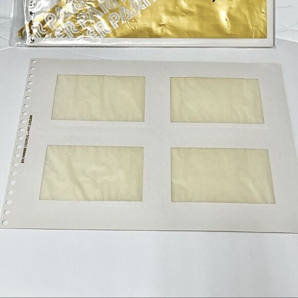 Vintage Ben Parker HeatSeal Photo Album 35H Refill Pages (10 Sheets) Lot - Picture 3 of 14